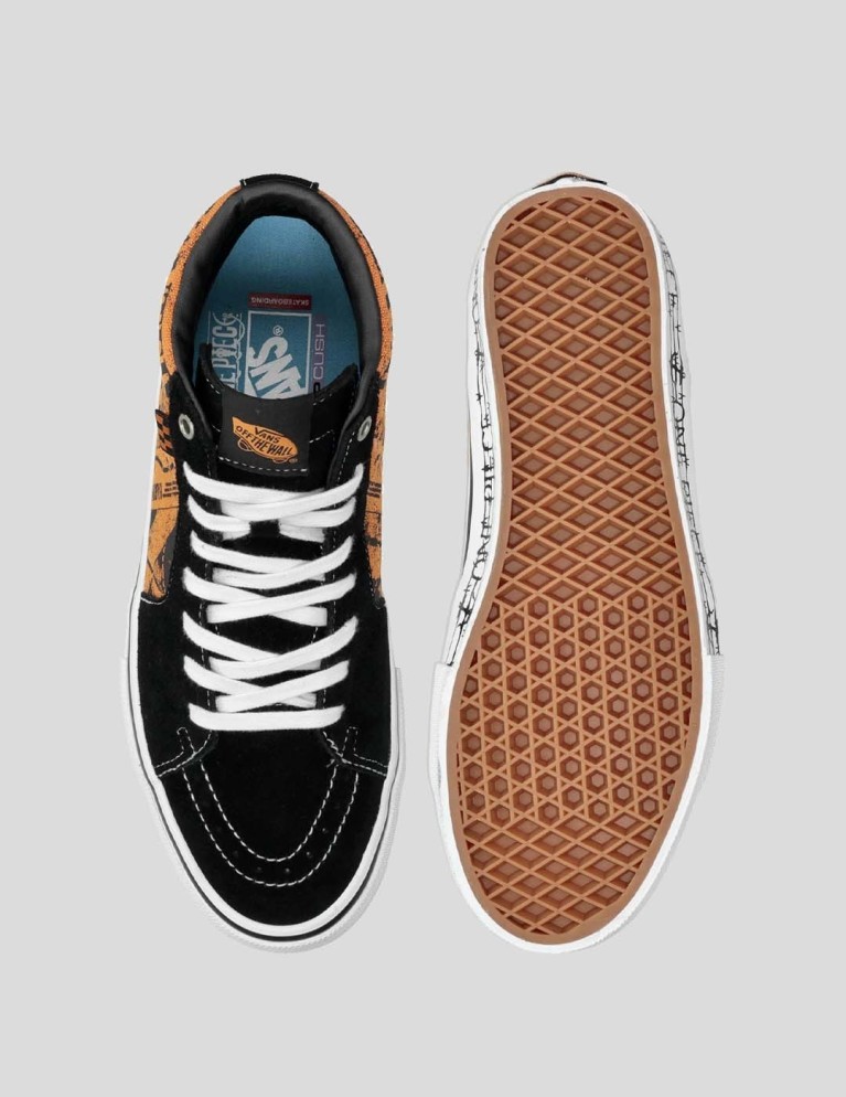 Zapatillas skate VANS sk8-hi one piece wntn/dorng